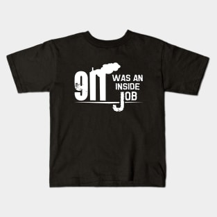 911 Inside Job Kids T-Shirt